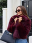 Floria | Veste Femme Bordeaux Automne Hiver