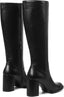Bottes Femme à Talons Épais monAlea – Genou, Bout Rond, Fermeture Éclair
