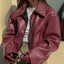 Nora | Veste Bordeaux Femme Automne Hiver