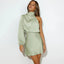 Callie | Robe Satinée Asymétrique - Alea