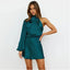 Callie | Robe Satinée Asymétrique - Alea