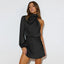 Callie | Robe Satinée Asymétrique - Alea