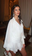 Angelina | Mini Robe à Manches Bouffantes - Alea