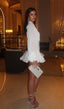 Angelina | Mini Robe à Manches Bouffantes - Alea