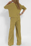 Ensemble Deux Pièces avec Haut Court et Pantalon Large - Alea