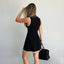 Leah | Mini Côtelée Robe - Alea