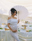 Luana | Off-Shoulder Maxi Maternity Dress - Alea