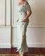 Luana | Off-Shoulder Maxi Maternity Dress - Alea