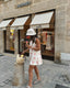 Nicole | Imprimé Robe Courte Sans Manches - Alea