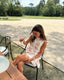 Nicole | Imprimé Robe Courte Sans Manches - Alea