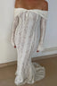 Rosie | Maxi Lace Robe - Alea
