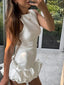 Anna | Mini Sans Manches Robe - Alea