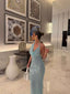 Leanna | Robe Maxi en Paillettes Brillantes - Alea