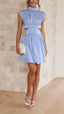 Chloé | Mini Dress with High Neck - Alea