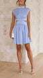 Chloé | Mini Dress with High Neck - Alea