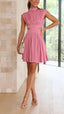 Chloé | Mini Dress with High Neck - Alea