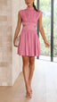 Chloé | Mini Dress with High Neck - Alea