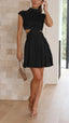 Chloé | Mini Dress with High Neck - Alea