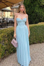 Cora | Robe Maxi Décolletée Sans Bretelles - Alea