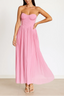 Cora | Robe Maxi Décolletée Sans Bretelles - Alea