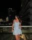 Sereine | Robe Mini Sans Manches avec Volants et Sequins - Alea