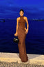 Faye | Asymmetrical Maxi Dress - Alea