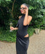 Faye | Asymmetrical Maxi Dress - Alea