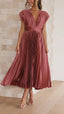 Emma | Maxi Robe à Décolleté Plongeant - Alea