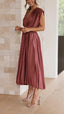Emma | Maxi Robe à Décolleté Plongeant - Alea