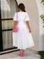 Bethany | Robe avec Manches Bouffantes - Alea