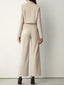 Ensemble Femme 2 Pièces | Pantalon Large et Blazer Court Léger - Alea