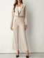 Ensemble Femme 2 Pièces | Pantalon Large et Blazer Court Léger - Alea