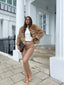 Manteau Glamour en Fausse Fourrure pour Femmes - Alea