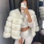 Manteau Glamour en Fausse Fourrure pour Femmes - Alea