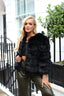Manteau Glamour en Fausse Fourrure pour Femmes - Alea