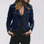 Veste Biker Femme | Cuir PU, Coupe Slim - Alea