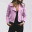 Veste Biker Femme | Cuir PU, Coupe Slim - Alea
