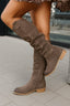 Bottes Slouch en Cuir pour Femmes - Alea