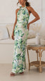 Shannon | Robe Maxi Fleurie à Bretelles - Alea
