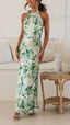 Shannon | Robe Maxi Fleurie à Bretelles - Alea