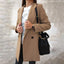 Shinji - Manteau d'hiver long à revers pour femmes - Alea