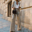 Lucelle - Ensemble deux pièces scintillant avec pantalon taille haute - Alea