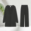 Milou - Ensemble tricot femme 3 pièces : haut, pantalon et gilet - Alea