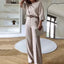 Ensemble 2 pièces : Top Batwing et Pantalon Large Taille Haute - Alea