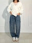 Jeans Femmes Large avec Strass - Alea