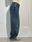 Jeans Femmes Large avec Strass - Alea