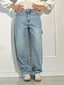 Jeans Femmes Large avec Strass - Alea
