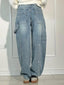 Jeans Femmes Large avec Strass - Alea