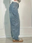 Jeans Femmes Large avec Strass - Alea