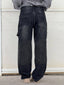Jeans Femmes Large avec Strass - Alea